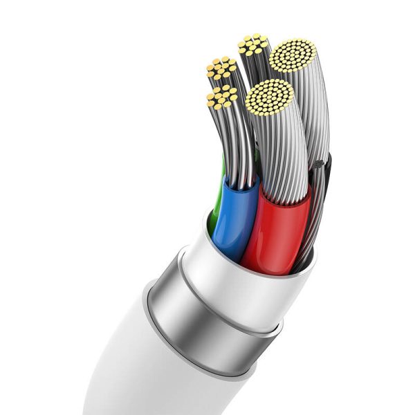 Kabel USB-C do USB-C Baseus Superior USB4, 240W, 1m (biały) - Image 5