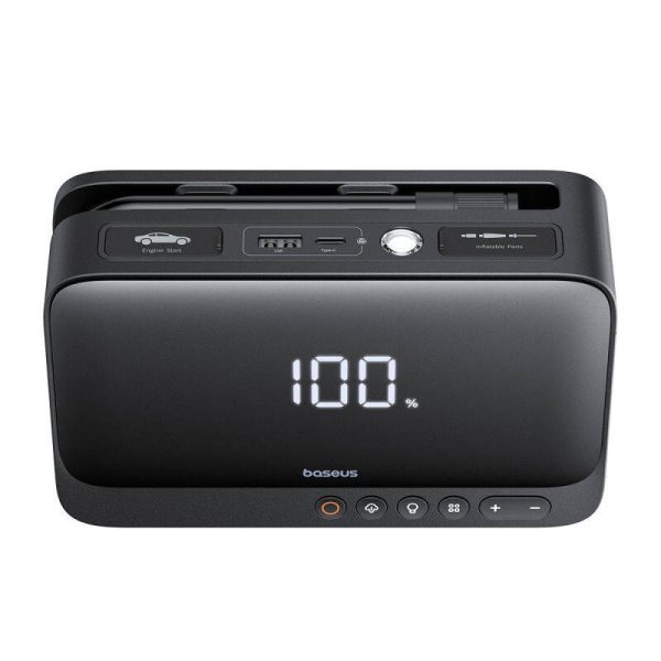 Powerbank/Car Jump Starter Baseus Super Energy, 600A (black) — изображение 4