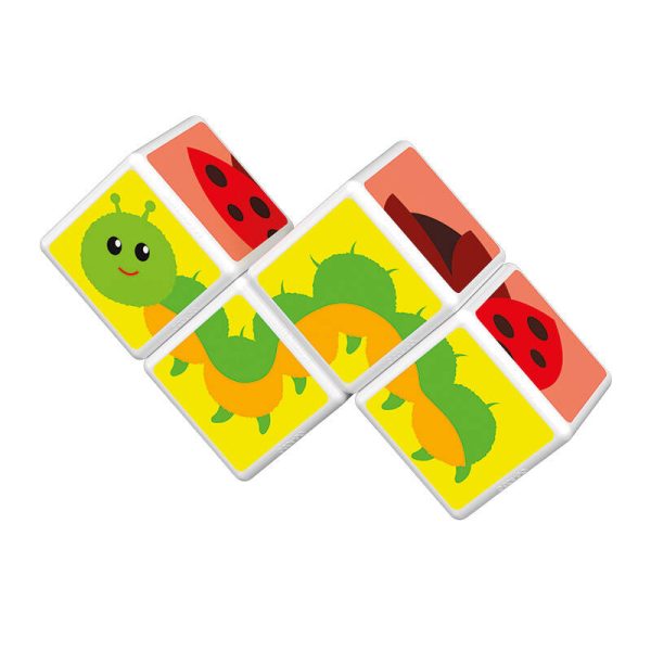 Magicube Printed Insects magnetic blocks + cards 7 pieces GEOMAG GEO-121 - Image 5