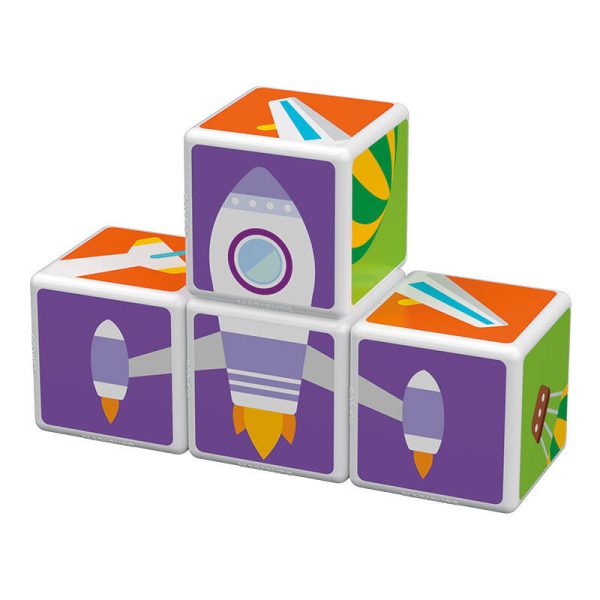 Magicube Printed Transport magnetic blocks + cards 7 elements GEOMAG GEO-122 - Image 4