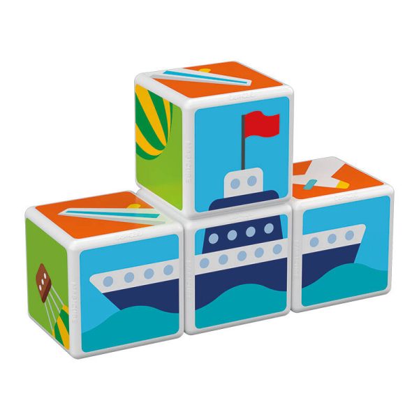 Magicube Printed Transport magnetic blocks + cards 7 elements GEOMAG GEO-122 - Image 6