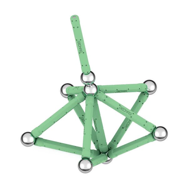 Glow Recycled Magnetic Blocks 25 pieces GEOMAG GEO-328 - Image 4