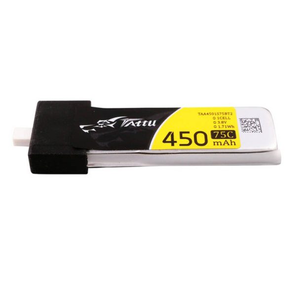 Gens Ace 450mAh 3.8V 75C 1S1P HV Lipo Batteries (5pcs). - Image 3