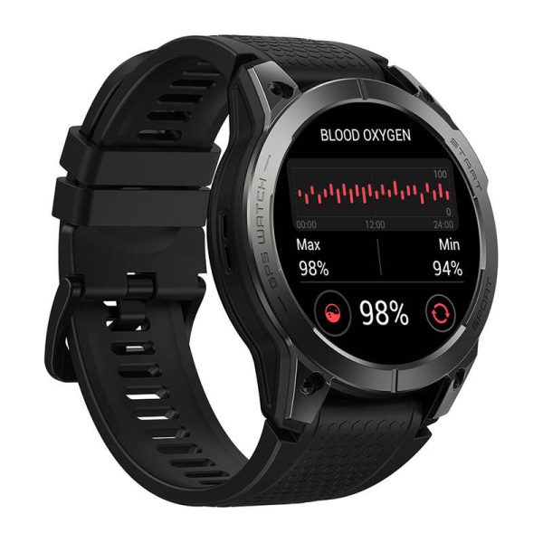 Zeblaze Stratos 3 Pro Smartwatch (Black) - Image 3