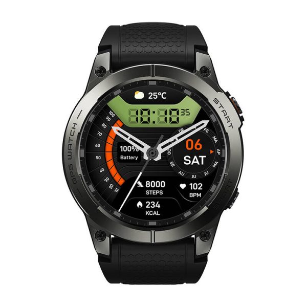 Zeblaze Stratos 3 Pro Smartwatch (Black) - Image 5