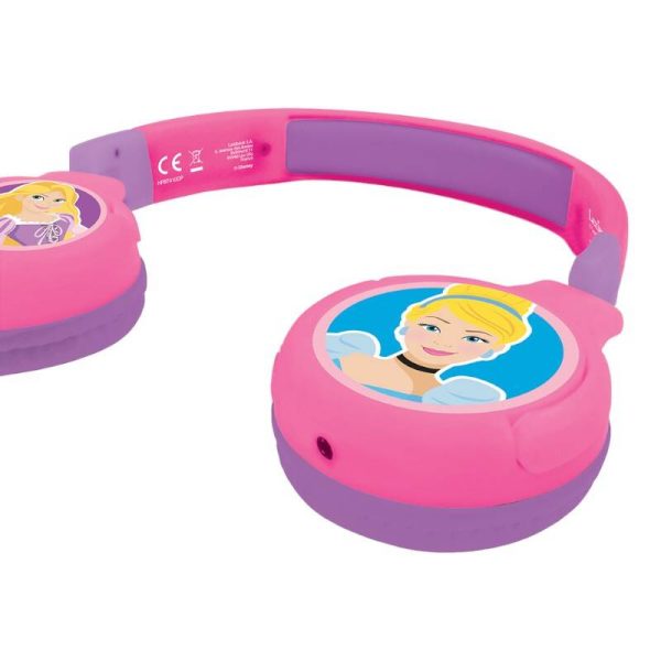 Foldable headphones 2in1 Disney Princess Lexibook — изображение 3