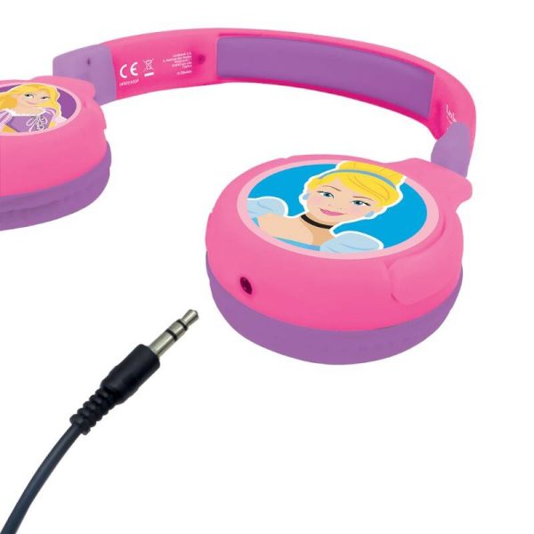 Foldable headphones 2in1 Disney Princess Lexibook — изображение 4