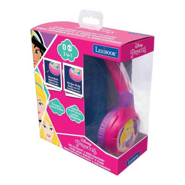 Foldable headphones 2in1 Disney Princess Lexibook — изображение 5