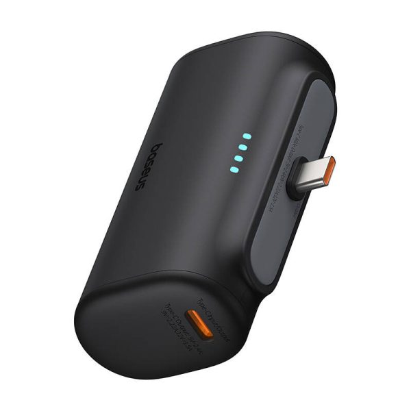 Powerbank Baseus Compact 5000mAh, 20W, USB-C (czarny) - Image 3
