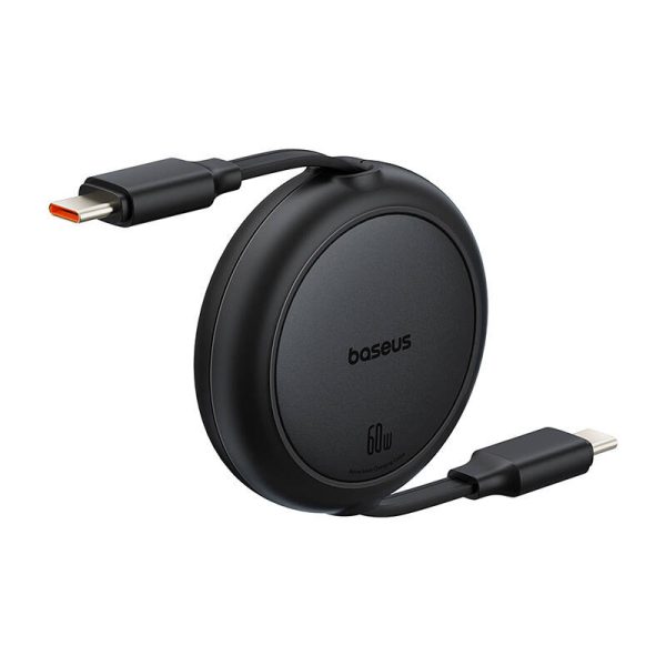 Baseus Free2Pull Mini USB-C to USB-C USB cable, 60W, 1, (black) - Image 2