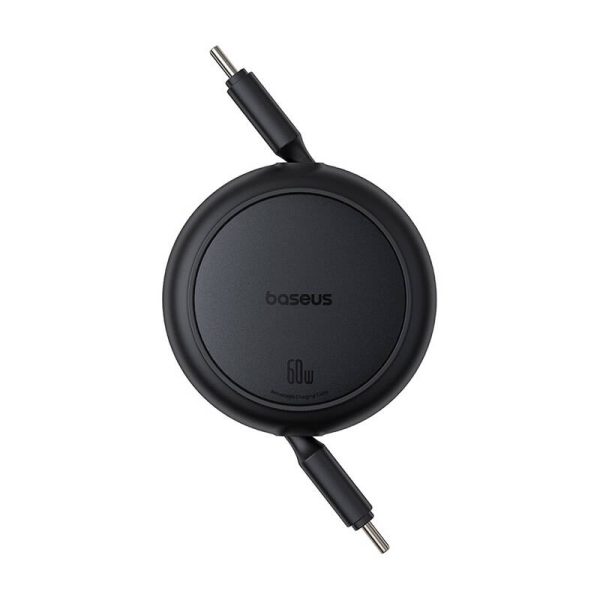 Baseus Free2Pull Mini USB-C to USB-C USB cable, 60W, 1, (black) - Image 4
