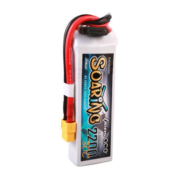 Gens ace G-Tech Soaring 2200mAh 11.1V 30C 3S1P Lipo Batte — изображение 4