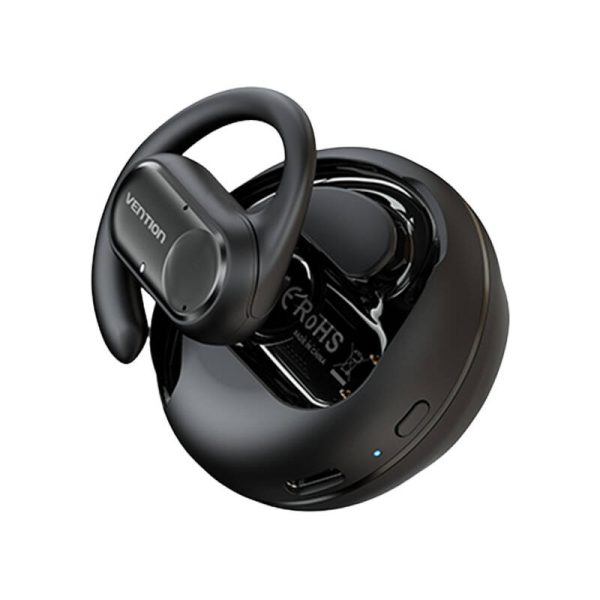 Wireless Headphones, Vention, NBPB0, OpenBeat O11 (black) - Image 2