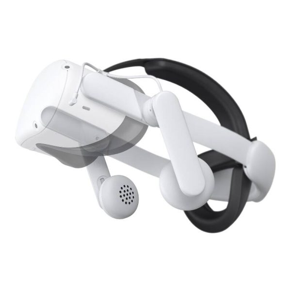 Comfort Audio Head Strap Kiwi Design QA01 for Meta Quest 2 White - Image 2