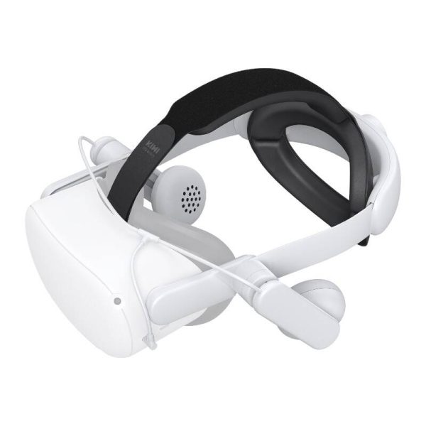 Comfort Audio Head Strap Kiwi Design QA01 for Meta Quest 2 White - Image 3