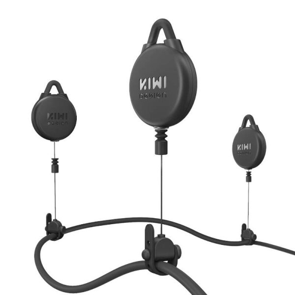 VR Cable Pulley System-6 pcs Kiwi Design V2-6 for Meta Quest 2 Black - Image 2