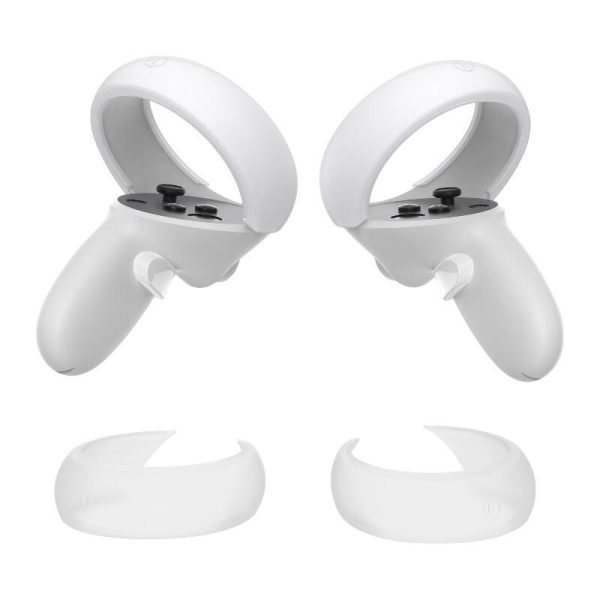 Controller Protective Cover Kiwi Design Q26-2.1 for Meta Quest 2 White — изображение 2