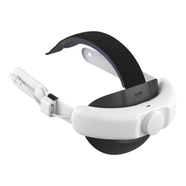 Comfort Battery Head Strap 6400mAh Kiwi Design Q31-2.2U for Meta Quest 3 White - Image 2