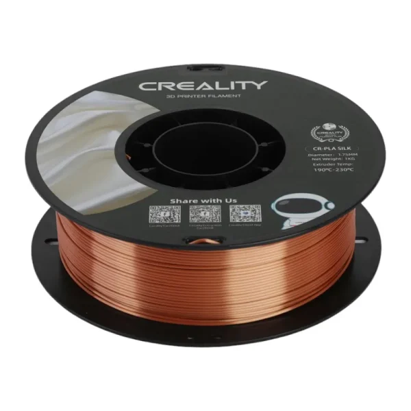 CR-Silk PLA Filament Creality (Red Copper) - Image 3