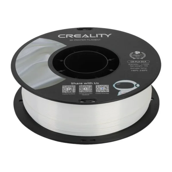 CR-Silk PLA Filament Creality (White) - Image 3