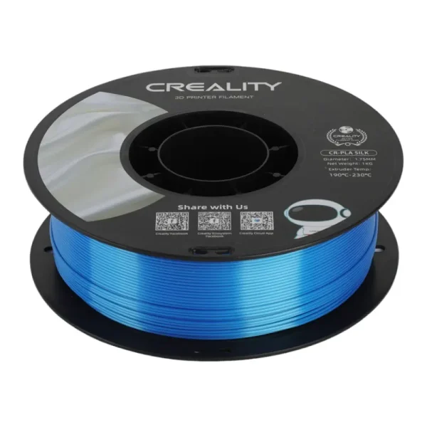 CR-Silk PLA Filament Creality (Blue) - Image 2