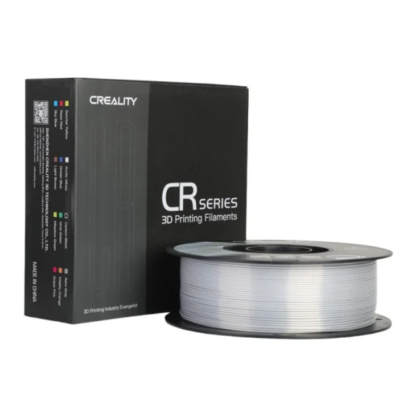 CR-Silk PLA Filament Creallity (Silver) - Image 3