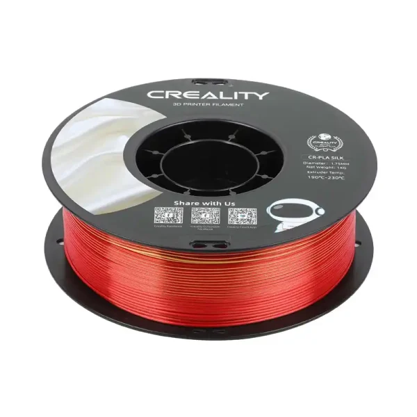 CR-Silk PLA Filament Creality (Golden-red) - Image 4