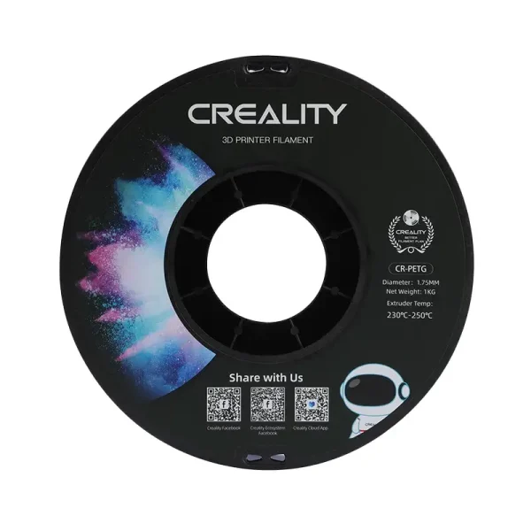 CR-PETG Filament Creality (Black) - Image 4