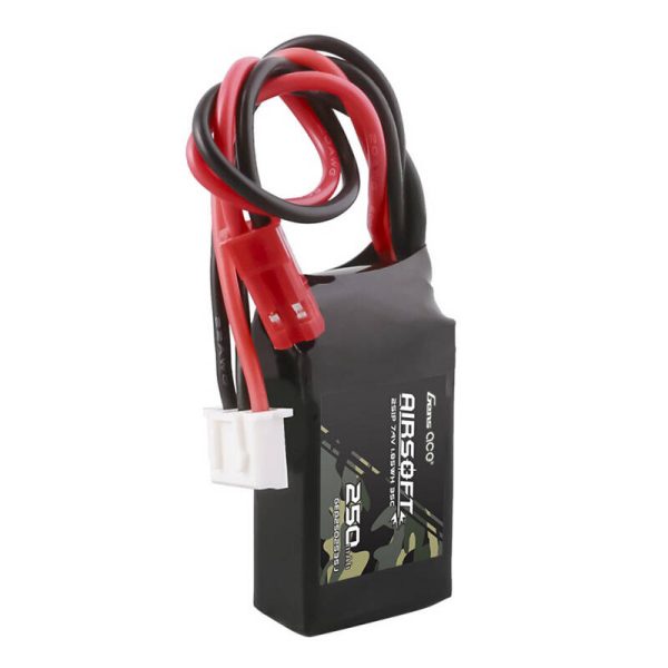 Gens ace 250mAh 7.4V 35C 2S1P Airsoft Gun Lipo Battery with JST-SYP Plug - Image 3