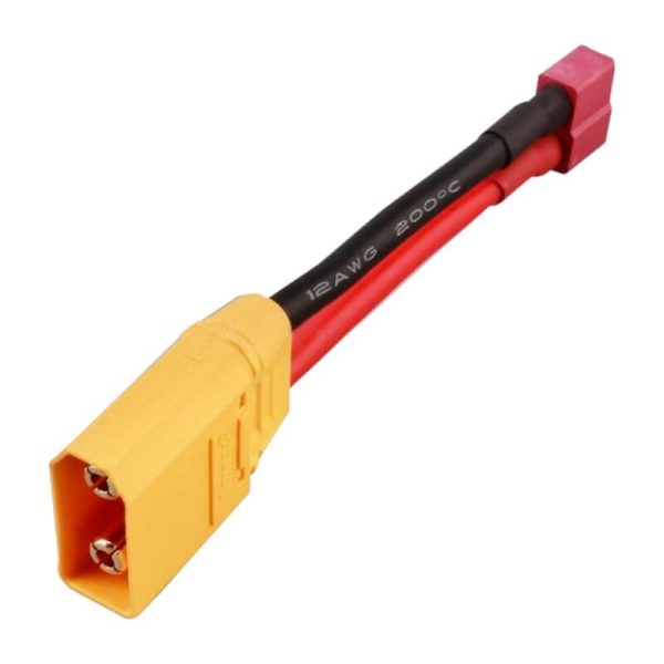 Gens ace Deans?T?female to XT90 male Adapter, AWG#12 60mm - Image 2