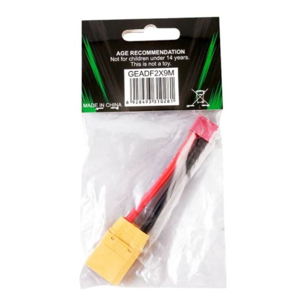 Gens ace Deans?T?female to XT90 male Adapter, AWG#12 60mm - Image 4