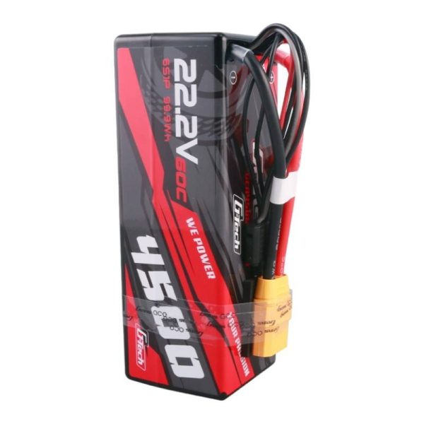 Gens ace G-Tech 4500mAh 6S1P 22.2V 60C HardCase RC car Lipo Battery 14# - Image 4