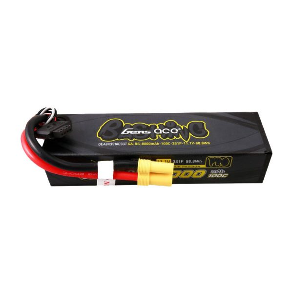Gens ace G-Tech 8000mAh 11.1V 100C 3S1P Lipo Battery Pack with EC5-Bashing Series — изображение 2
