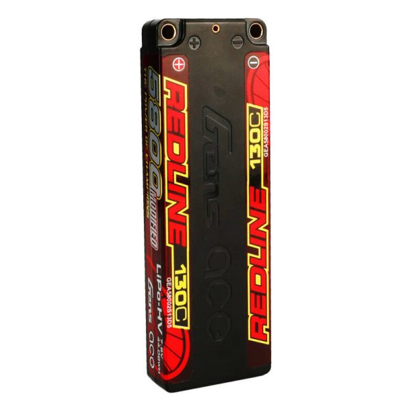 Gens ace Redline Series 5800mAh 7.6V 130C 2S1P HardCase 56# HV Ultra LCG LiPo Battery - Image 4
