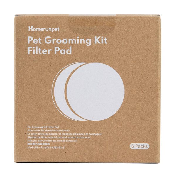 Filter pad HC15.F06 for Pet grooming kit Homerunpet 6pcs - Image 4