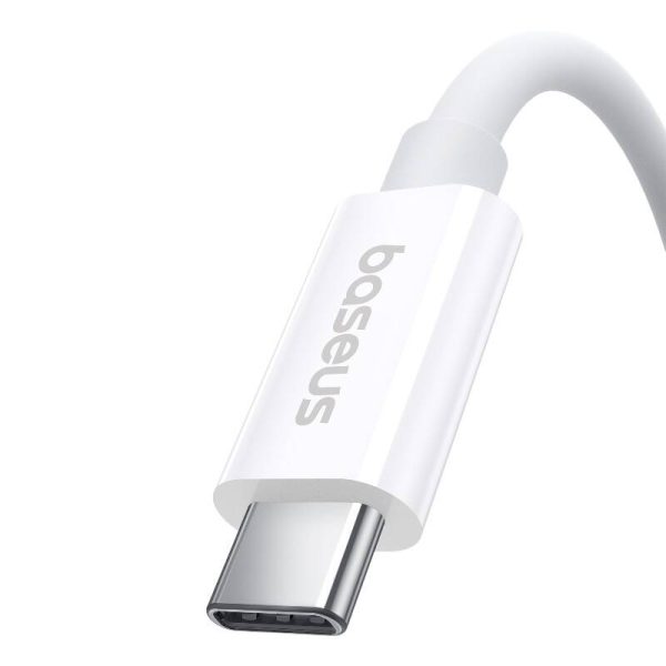 fast Charging Cable Baseus Superior 2 USB-C to USB-C 240W, 1,8m (white) - Image 3