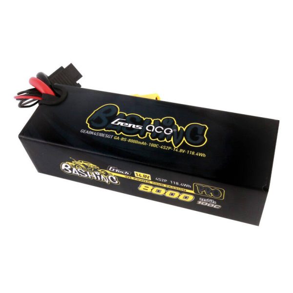 Gens ace 8000mAh 14.8V 100C 4S2P Lipo Battery Pack — изображение 4