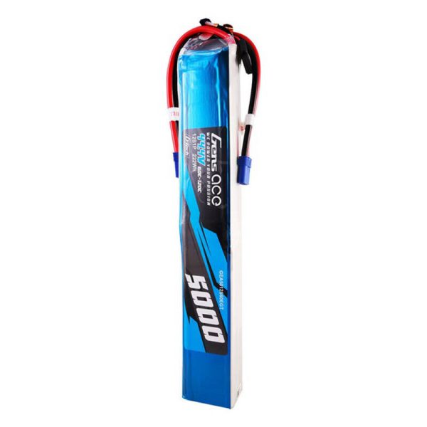 Gens ace G-Tech 5000mAh 60/120C 44.4V 12S1P Lipo Battery Pack with EC5 Plug - Image 3