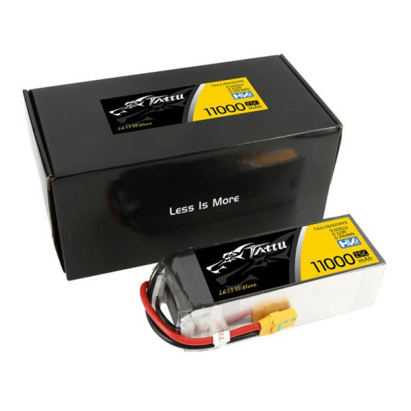 Tattu 11000MAH 22.8V HV 25C 6S1P Lipo Battery Pack with XT90-S(anti-spark) Plug - Image 4
