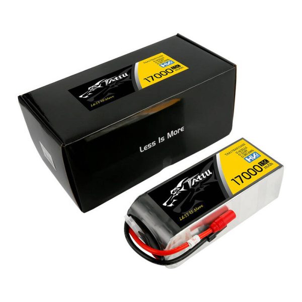 Tattu 17000mAh 22.8V 15C 6S1P Lipo Battery with AS150+XT150 Plug - Image 4