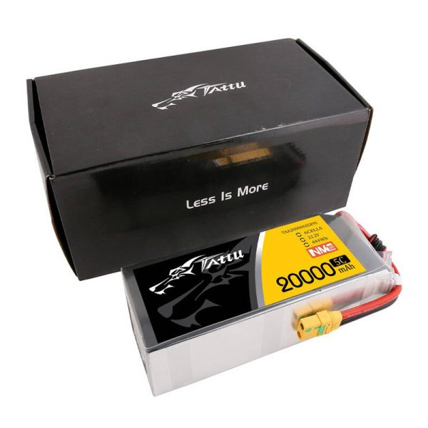 Tattu NMC 20000mAh 22.2V 5C 6S1P Lipo Battery Pack with XT90-S plug - Image 4