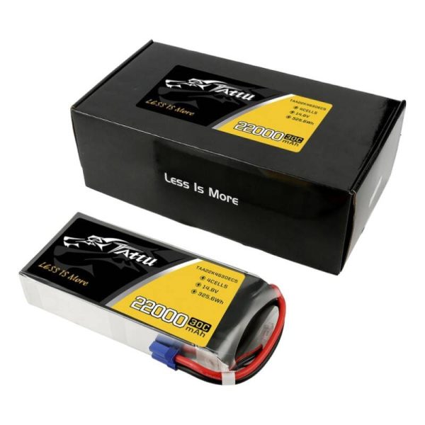 TATTU 22000mAh 14.8V 30C 4S1P Lipo Battery Pack with EC5 - Image 4