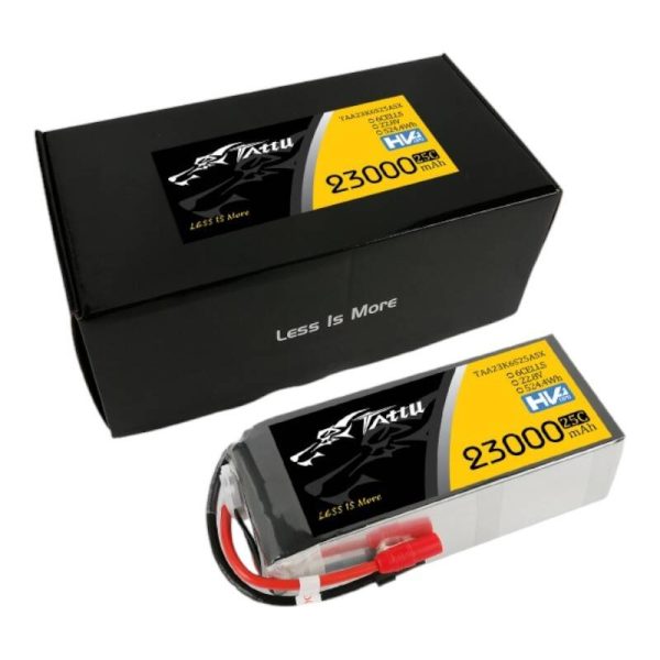 Tattu 23000mAh 22.8V 25C 6S1P Lipo Battery Pack With XT150+AS150 — изображение 5