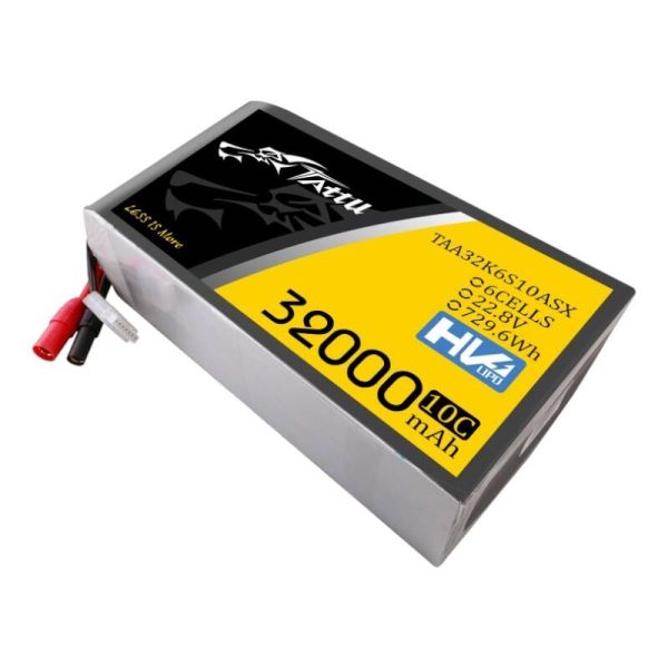 Tattu 32000mAh 22.2V 25C 6S1P Lipo Battery Pack with AS150+XT150 - Image 3