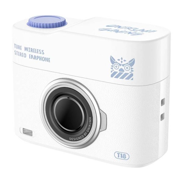 ONIKUMA T18 Bluetooth In-Ear Earphones White - Image 4