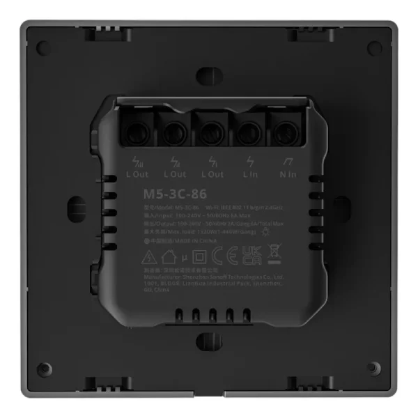Smart Scene Wall Switch Sonoff M5 3C (3-channel) - Image 4