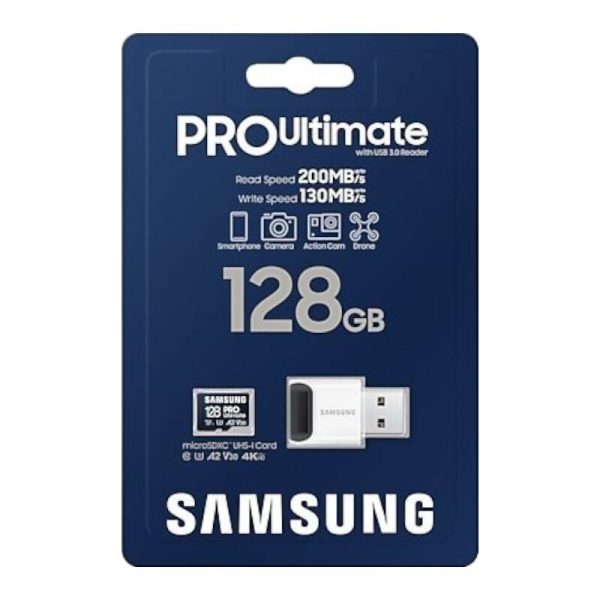 Memory card Samsung microSDXC PRO Ultimate 128GB 200 MB/s (MB-MY128SB/WW) - Image 3