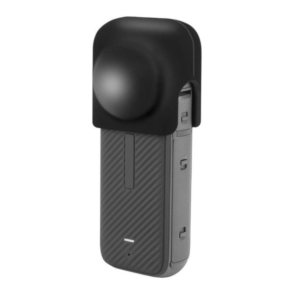 Silicone lens cover PULUZ for Insta360 X4 (black) - Image 4