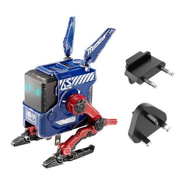 GravaStar Alpha65 65W GaN Fast Charger War Damaged Version Blue - Image 2