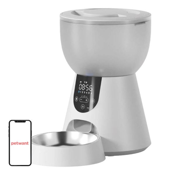 Automatic pet feeder Petwant 4L F17-LED - Image 2